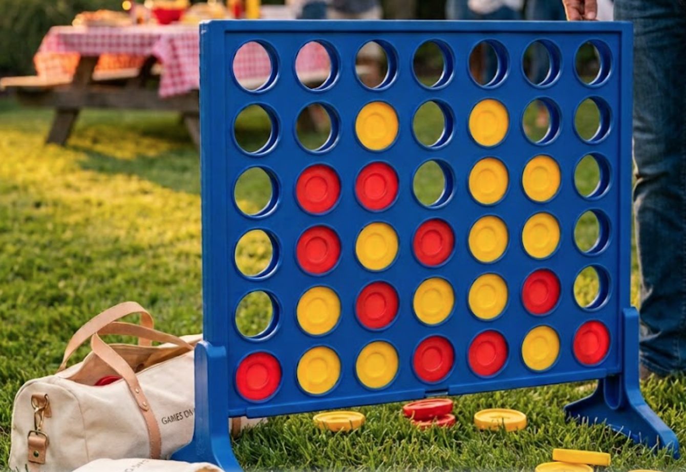 Giant Connect 4 Rental — Nearly 4 Feet Wide